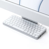 Satechi Slim Dock Do Imac 24" Usb-C (Usb-C 10gb, Usba-A 10gb, 2x Usb-A, Czytnik Kart Micro/Sd, Kieszen Na Nvme Sata) (Srebrny)