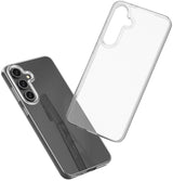 London Galaxy S24 Fe 4g/5g  Clear Cover. Material: 100%