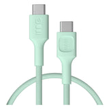 Green Cell Usb-C To Usb-C Cable Powerstream 100w 0.3m Verde - Braided