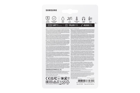 EAN 8806095379692 - Samsung MUF-512BE unidad flash USB 512 GB USB tipo A 3.2 Gen 1 (3.1 Gen 1) Plata imagen 7