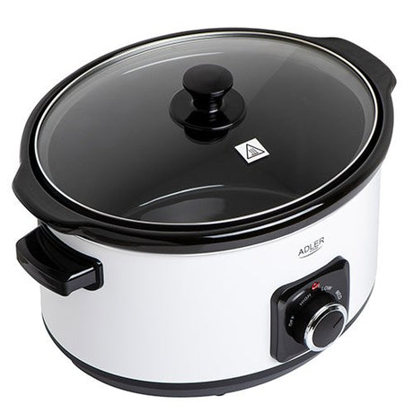 EAN 5905575901354 - Adler AD 6413W olla de cocción lenta 5,8 L 290 W Blanco, Negro imagen 2