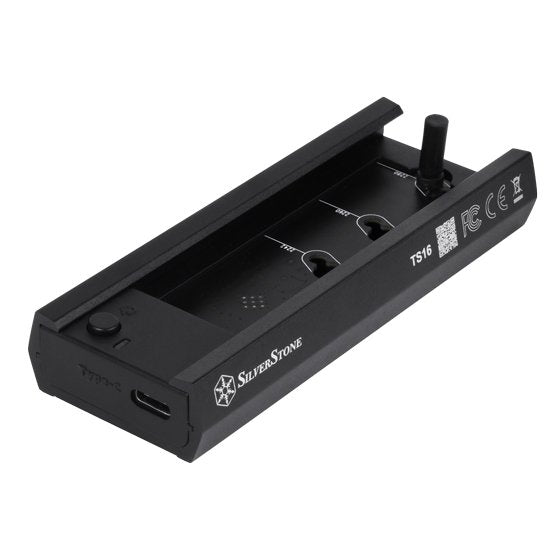 Caja Externa Silverstone Ts16 Para Ssd M.2 Negro