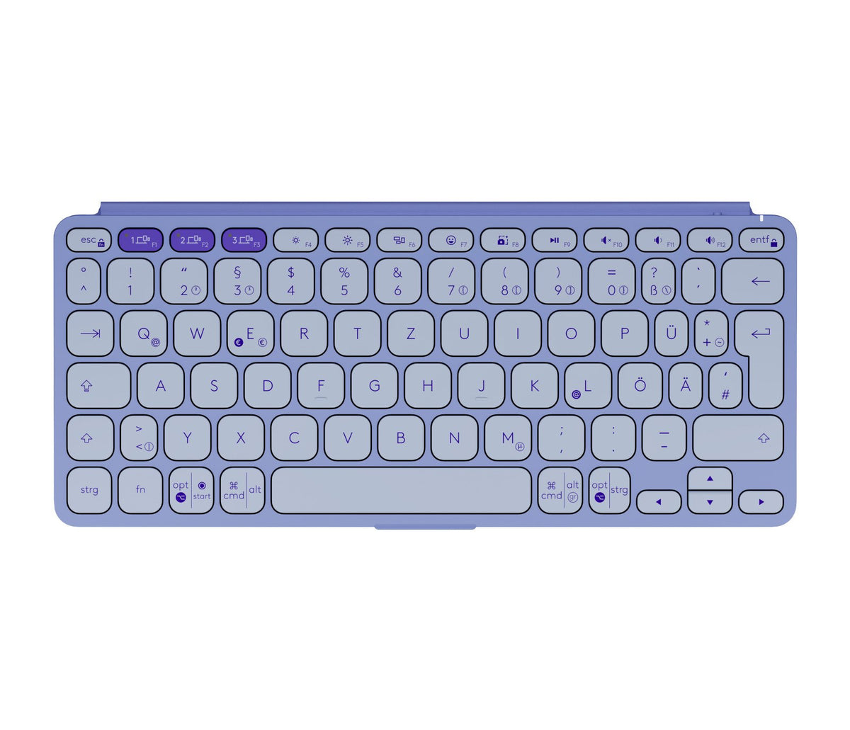 EAN 5099206125759 - Logitech 920-012966 teclado para móvil QWERTZ Alemán Bluetooth Lila imagen 3