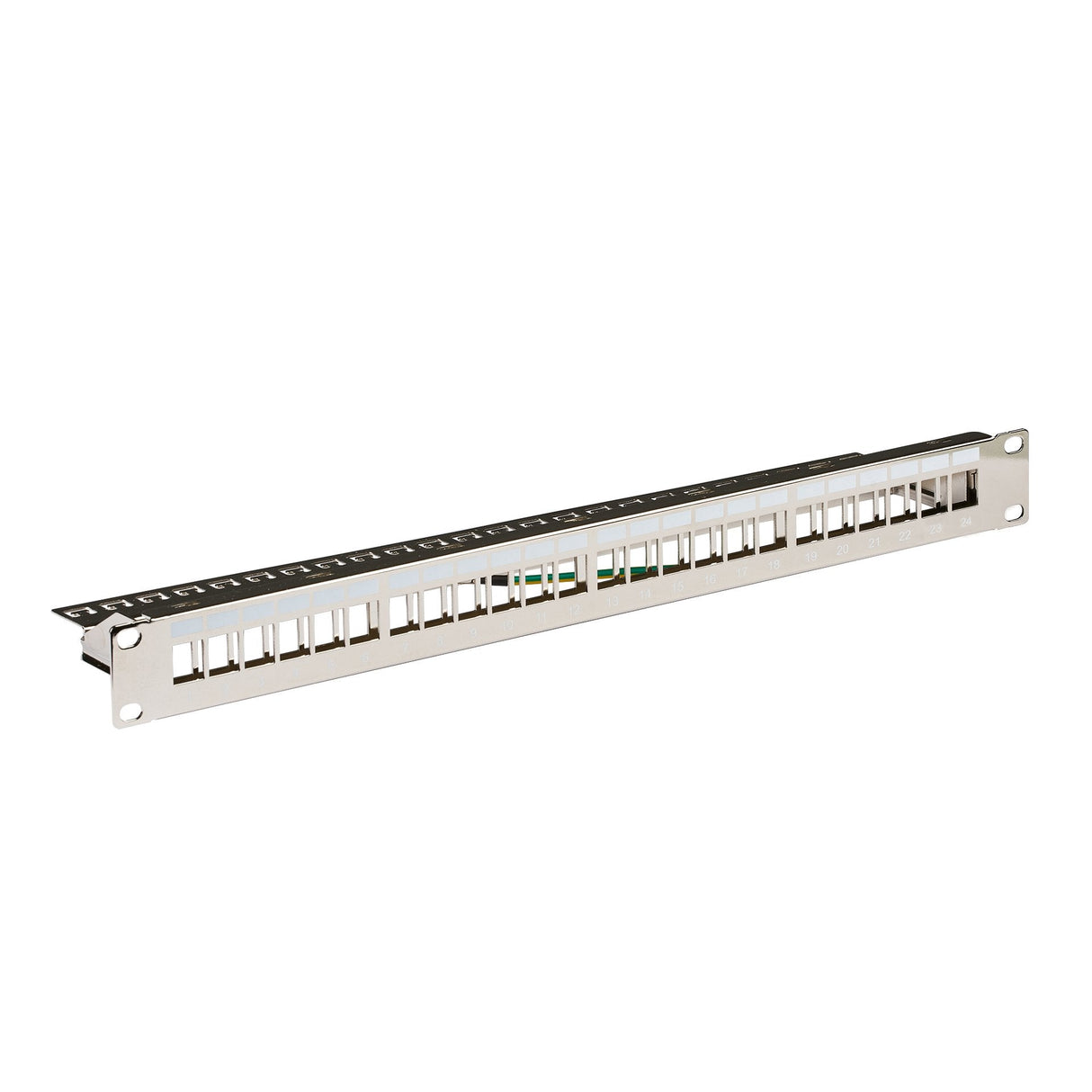 Efb Verteilerfeld 19" 1he, 24-Port, Metall, Metallfarben