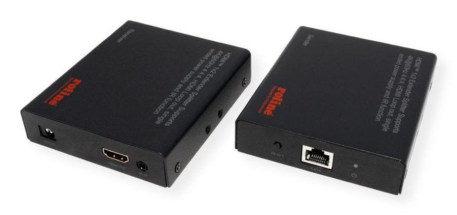 Roline Hdmi Extender Und Splitter, 1x2, Ber Cat.6a, 70m, 4k60hz