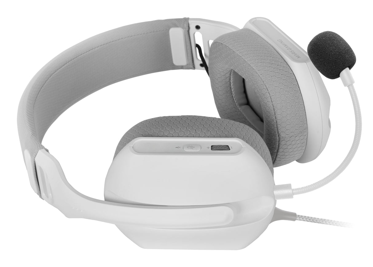 Auriculares Gaming Con Micrófono Mars Gaming Mh-Pro Jack 3.5 Usb Blancos