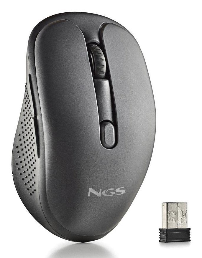 EAN 8435430624236 - NGS EVO PEEP ratón Hogar mano derecha RF Wireless + Bluetooth Laser 3200 DPI imagen 1