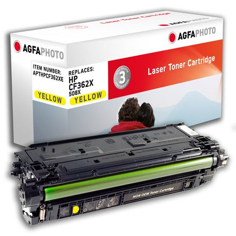EAN 4250164851222 - AgfaPhoto APTHPCF362XE cartucho de tóner 1 pieza(s) Amarillo imagen 1