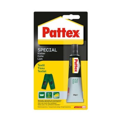 Pattex Textil Adhesivo Especial, Para Tejidos, Tubo, 20g