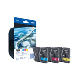 EAN 5014047562082 - Brother LC985RBWBP cartucho de tinta 3 pieza(s) Original Cian, Magenta, Amarillo imagen 1