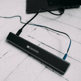 Docking Usb Tipo-C Canyon Cns-Tds06dg 2xusb 1xhdmi 2xusb Tipo-C 1xrj45 Gris Espacial