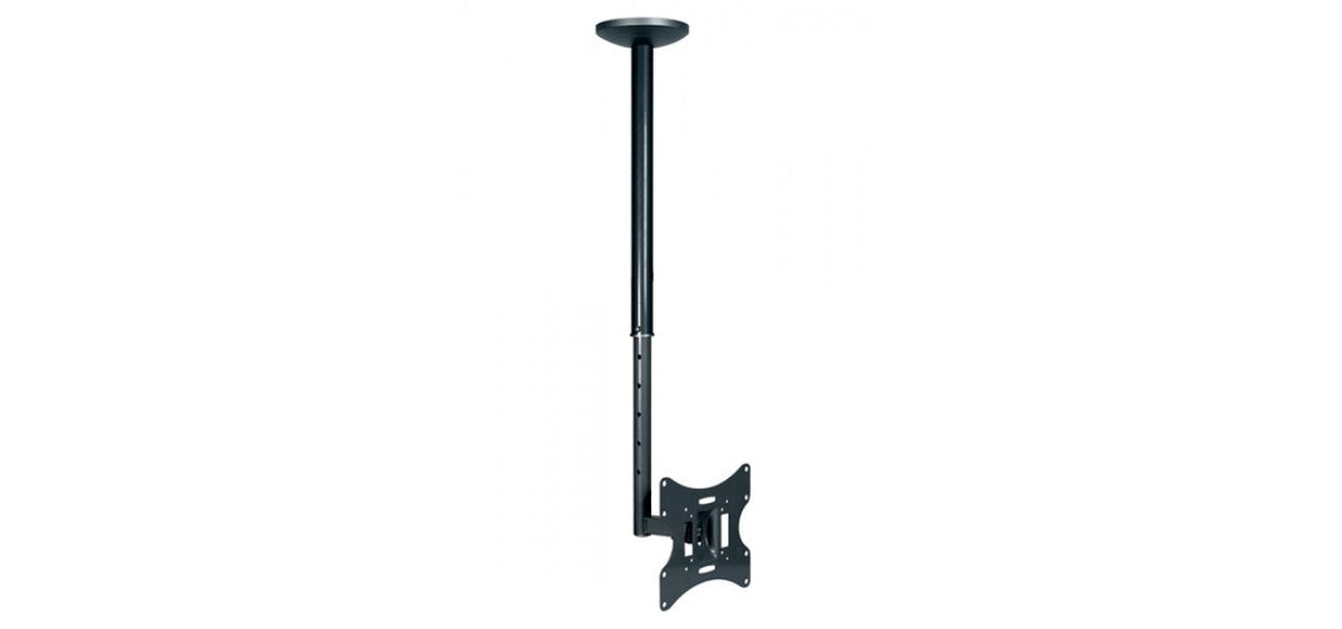 Fonestar Soporte Metalico Techo Stv-666n Extensible 60-85cm Para Pantallas Planas 23-42\1 Maximo 30kg