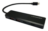 EAN 4262443280401 - LC-Power LC-HUB-U3-4-C hub de interfaz USB 3.2 Gen 2 (3.1 Gen 2) Type-A 10000 Mbit/s Negro imagen 1