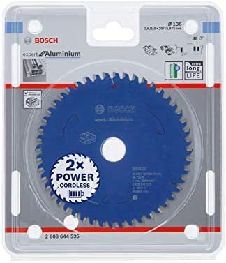 Bosch Hoja De Sierra Circular Expert Para Aluminio, 136 Mm 2608644535