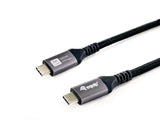 Equip Cable Usb-C4.0->C 40gbps Pd240w M M 0.50m Negro