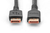 Digitus Displayport Anschlusscable 2m 16k Negro