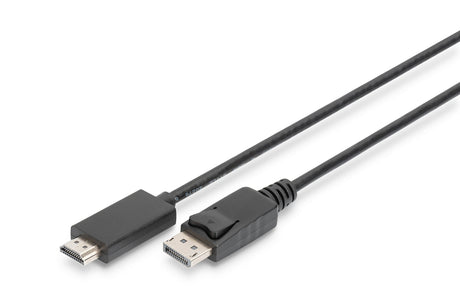 EAN 4016032438601 - Digitus AK-340303-030-S adaptador de cable de vídeo 3 m HDMI tipo A (Estándar) Negro imagen 1