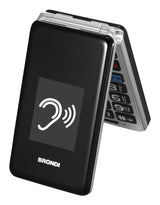 EAN 8015908820607 - Brondi 10282060 teléfono móvil 7,11 cm (2.8") 119 g Negro, Plata Teléfono para personas mayores imagen 3