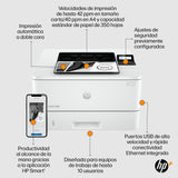Impresora Láser Monocromo Hp Laserjet Pro 4002dne Dúplex Blanca