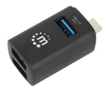 EAN 0766623180993 - Manhattan 180993 hub de interfaz USB 3.2 Gen 1 (3.1 Gen 1) Type-C 5000 Mbit/s Negro imagen 5
