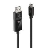 EAN 4002888433433 - Lindy 43343 adaptador de cable de vídeo 3 m USB Tipo C DisplayPort Negro imagen 1