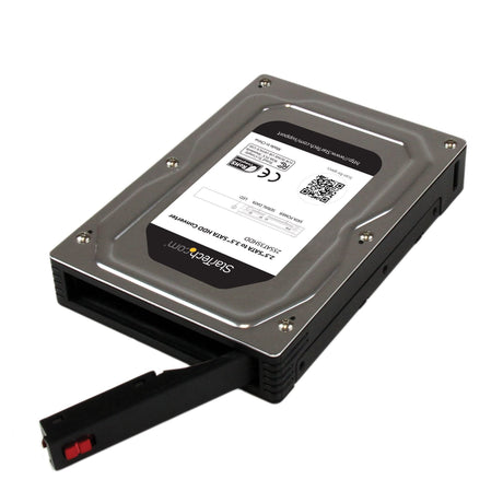 EAN 0065030854856 - StarTech.com 25SAT35HDD panel bahía disco duro 8,89 cm (3.5") Bandeja para disco duro Negro, Plata imagen 2