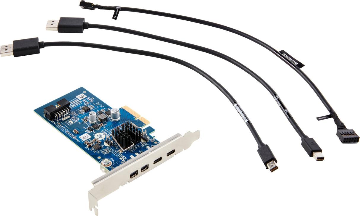 EAN 0195697639111 - HP Crd Dual TBT4 PCIe x4 LP tarjeta y adaptador de interfaz Interno imagen 1