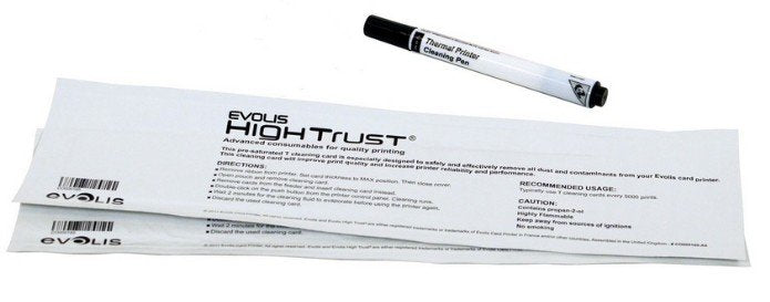 Evolis Acl008 Limpiador De Impresora