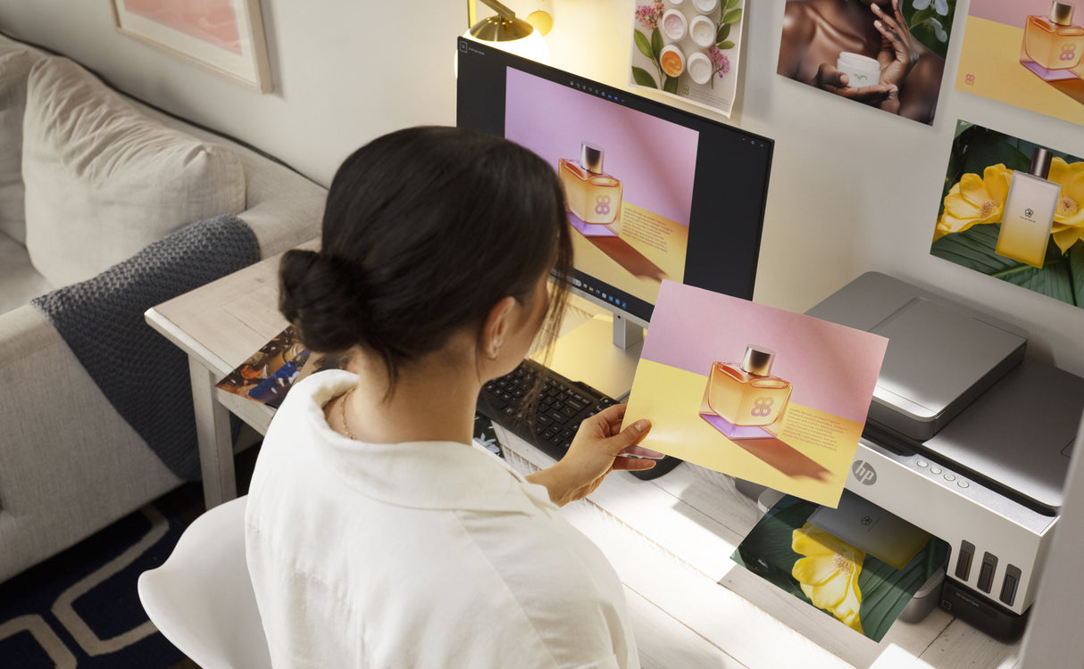 Multifunción Recargable Hp Smart Tank 7306 Wifi  Dúplex  Blanca