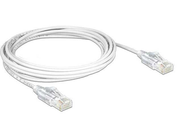Delock Cable Rj45 Cat.6 Utp Slim 0,5 M