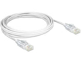 Delock Cable Rj45 Cat.6 Utp Slim 0,5 M