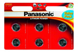 Panasonic Pila De Botón De Litio Cr-2032el / 6b, 6 Piezas 39-190-066