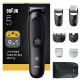 Braun Aio5540 All-In-One Trimmer, Black