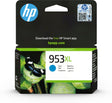 EAN 0725184104091 - HP 953XL High Yield Cyan Original Ink Cartridge cartucho de tinta 1 pieza(s) Alto rendimiento (XL) imagen 1