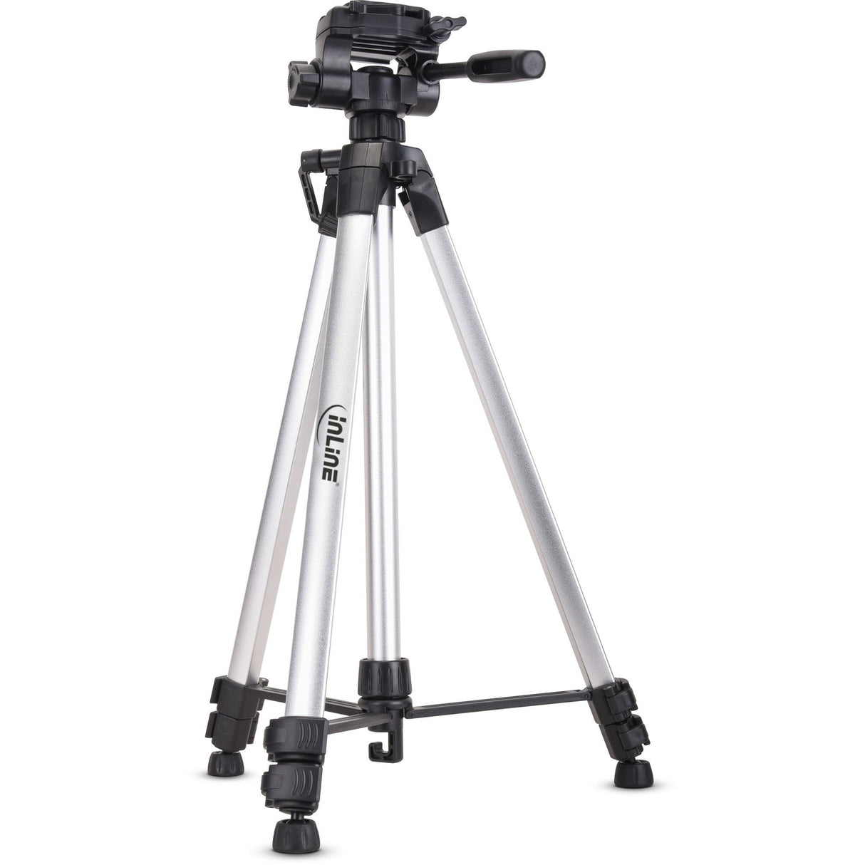 Inline® Professional Light Weight Tripod Silver Max. Height 1.73