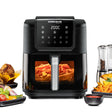 EAN 4001797813022 - Rommelsbacher FRH 1700 freidora Sencillo 8 L Independiente 1700 W Freidora de aire caliente Negro, Acero  imagen 1