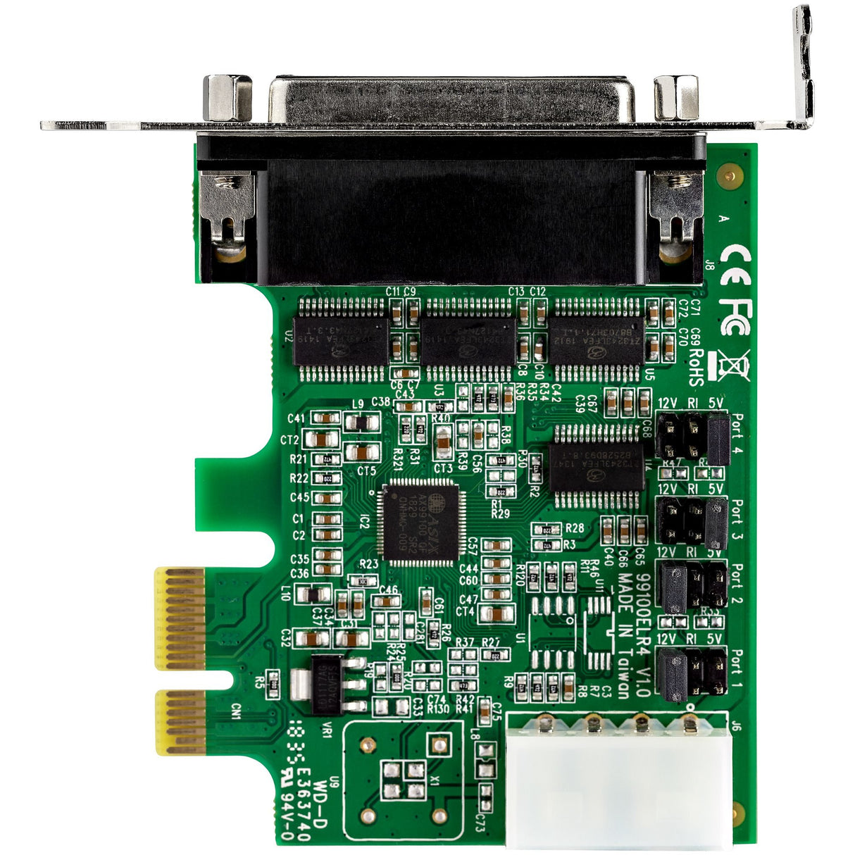 EAN 0065030887052 - StarTech.com PEX4S953LP tarjeta y adaptador de interfaz Interno De serie imagen 6