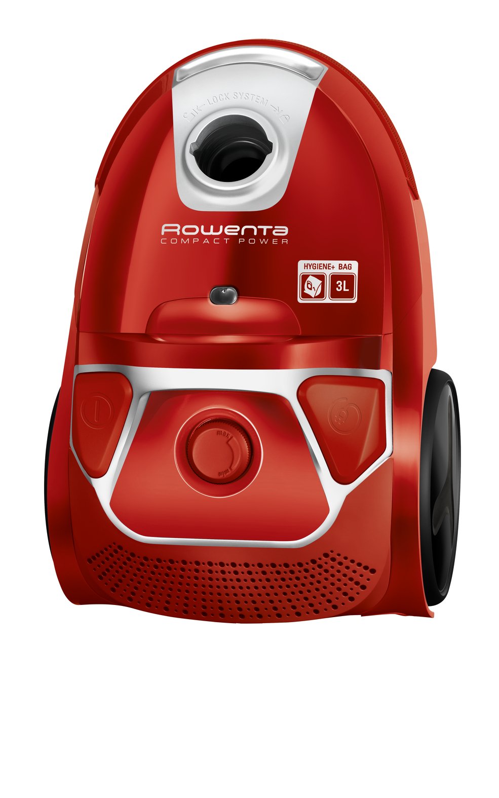 Aspirador Rowenta Ro3953ea Compact Power Cyclonic 750w Recogida De Residuos En Bolsa Desechable Color Rojo