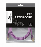 EAN 8716309078061 - Gembird RJ45/RJ45 Cat6 3m cable de red Púrpura F/UTP (FTP) imagen 4