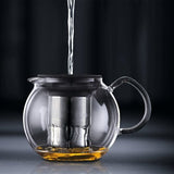 Bodum Assam Tetera 1 L Cromo, Transparente