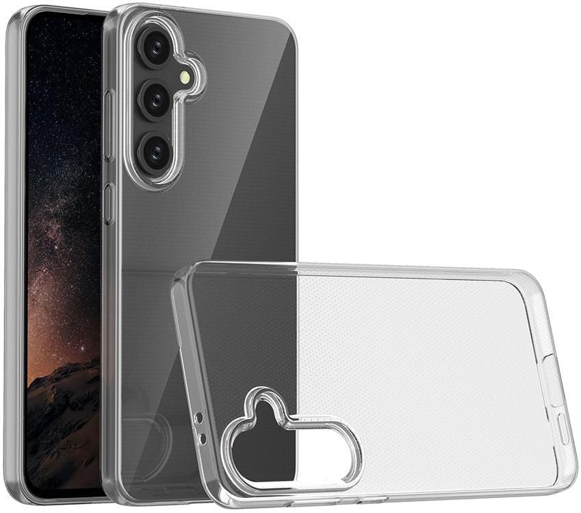 London Galaxy S24 Fe 4g/5g  Clear Cover. Material: 100%