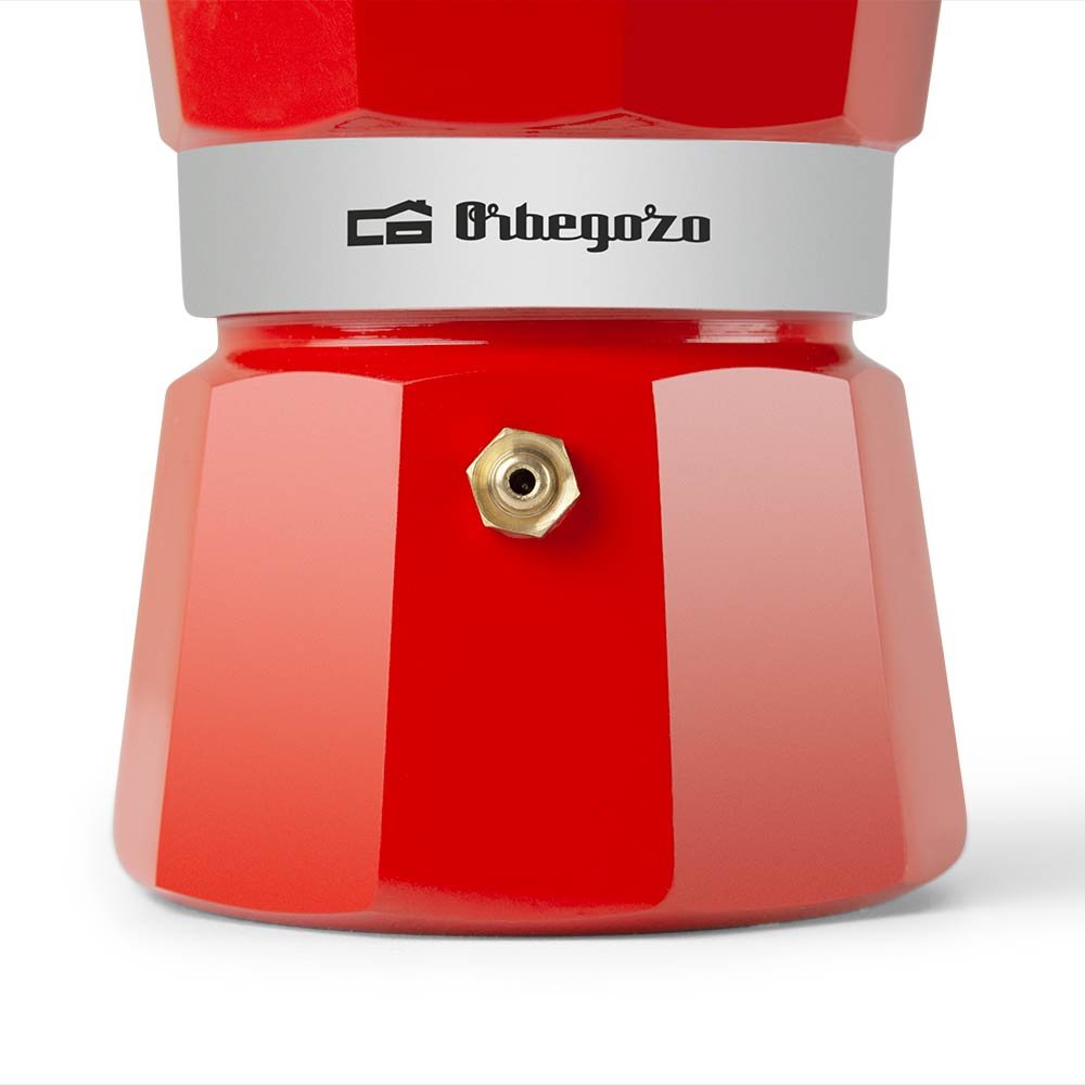 Cafetera Orbegozo Kfr 340 De Aluminio  Compatible Con Todo Tipo De Cocinas