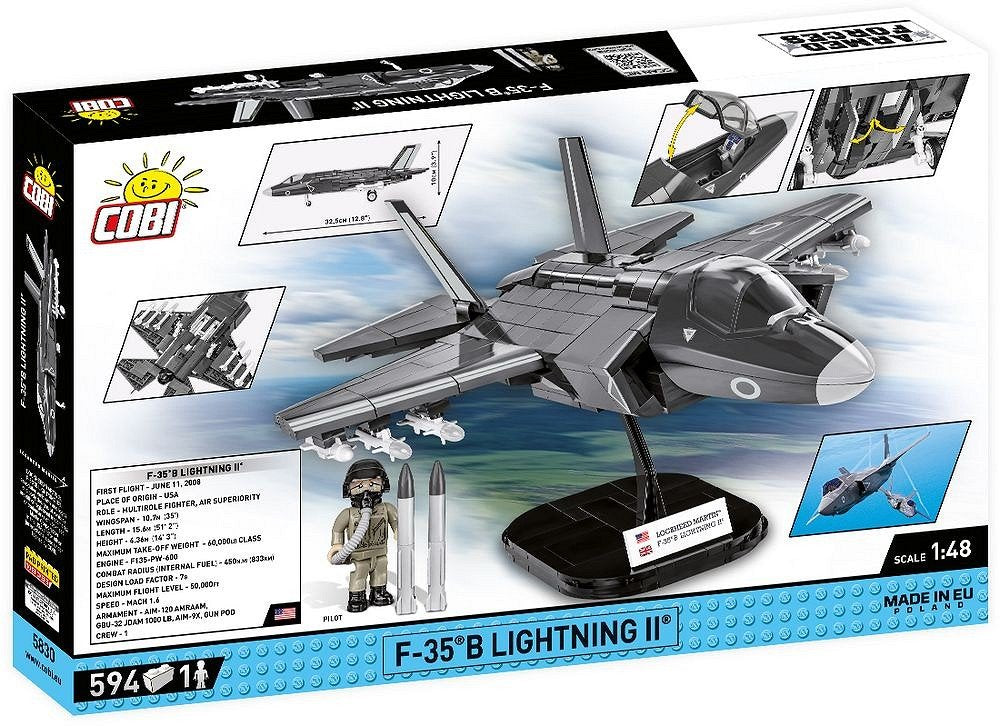 Cobi F-35b Lightning Ii Royal Air Force, Toys De Diseño Cobi-5830