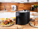 EAN 8590393414000 - Eta Skyfry Sencillo 5 L Independiente 1500 W Freidora de aire caliente Negro imagen 22
