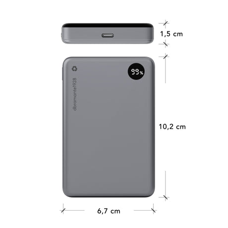 EAN 5711428071781 - dbramante1928 CP10SLBL7178 batería externa 10000 mAh Cargador inalámbrico Gris imagen 4