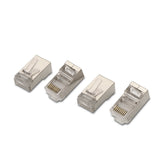 EAN 8436574702927 - AISENS A138-0293 conector RJ-45 Acero inoxidable, Transparente imagen 1