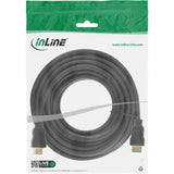 Inline® High Speed Hdmi Cable With Ethernet, M/M, Negro, Golden Contacts, 10m