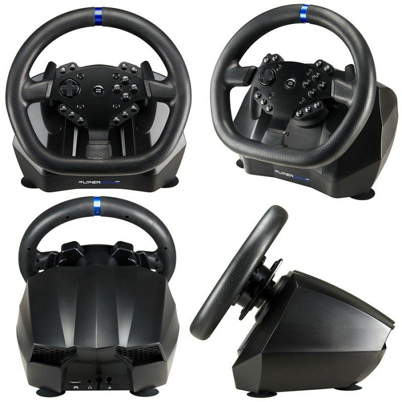 Superdrive - Volante De Carreras Sv950 Con Pedal Y Paletas De Cambio Para Xbox Serie X/S, Ps4, Xbox One, Pc