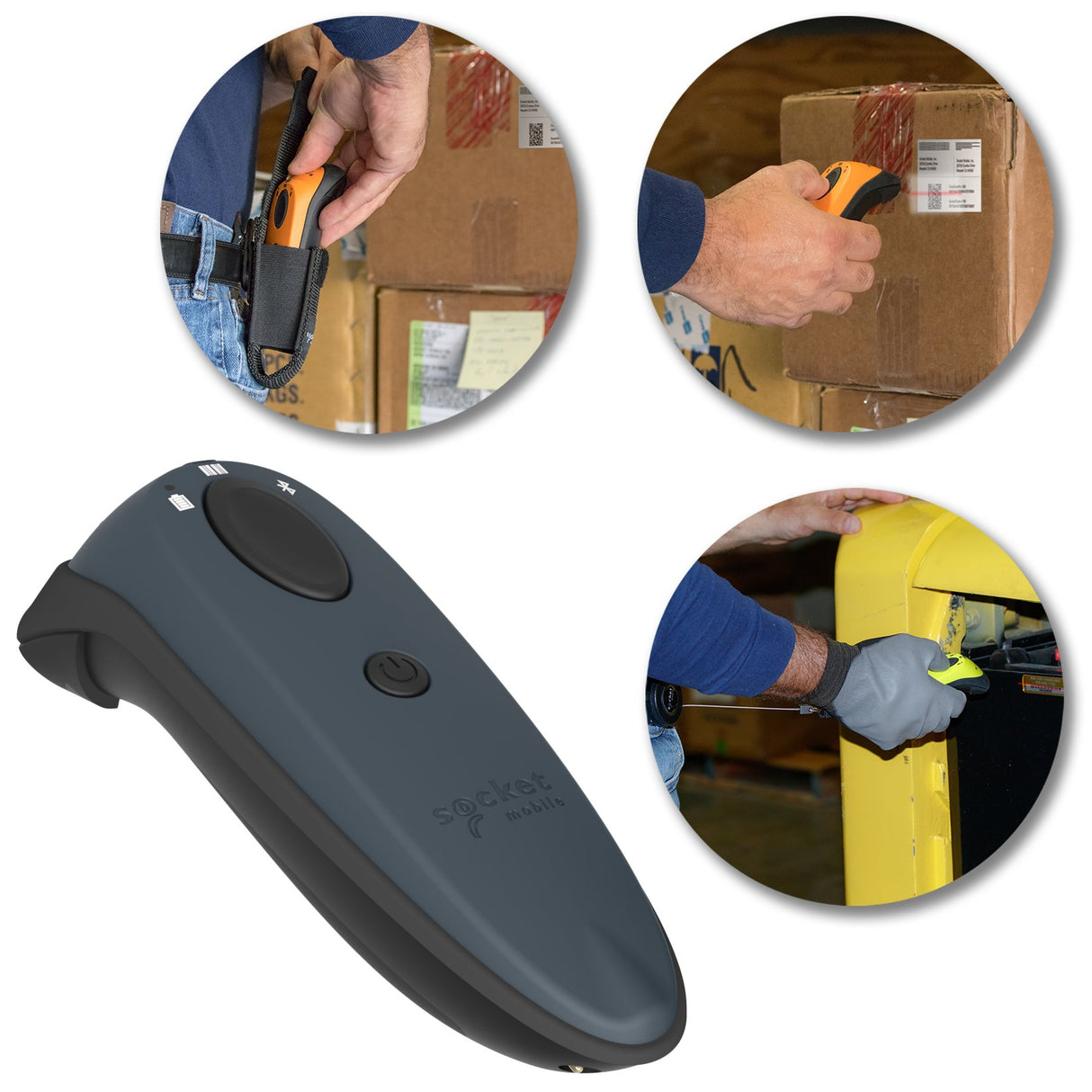 EAN 758497113573 - Socket Mobile DuraScan D740 Lector de códigos de barras portátil 1D/2D LED Gris imagen 4