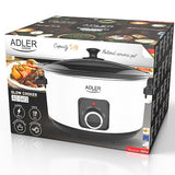 EAN 5905575901354 - Adler AD 6413W olla de cocción lenta 5,8 L 290 W Blanco, Negro imagen 7